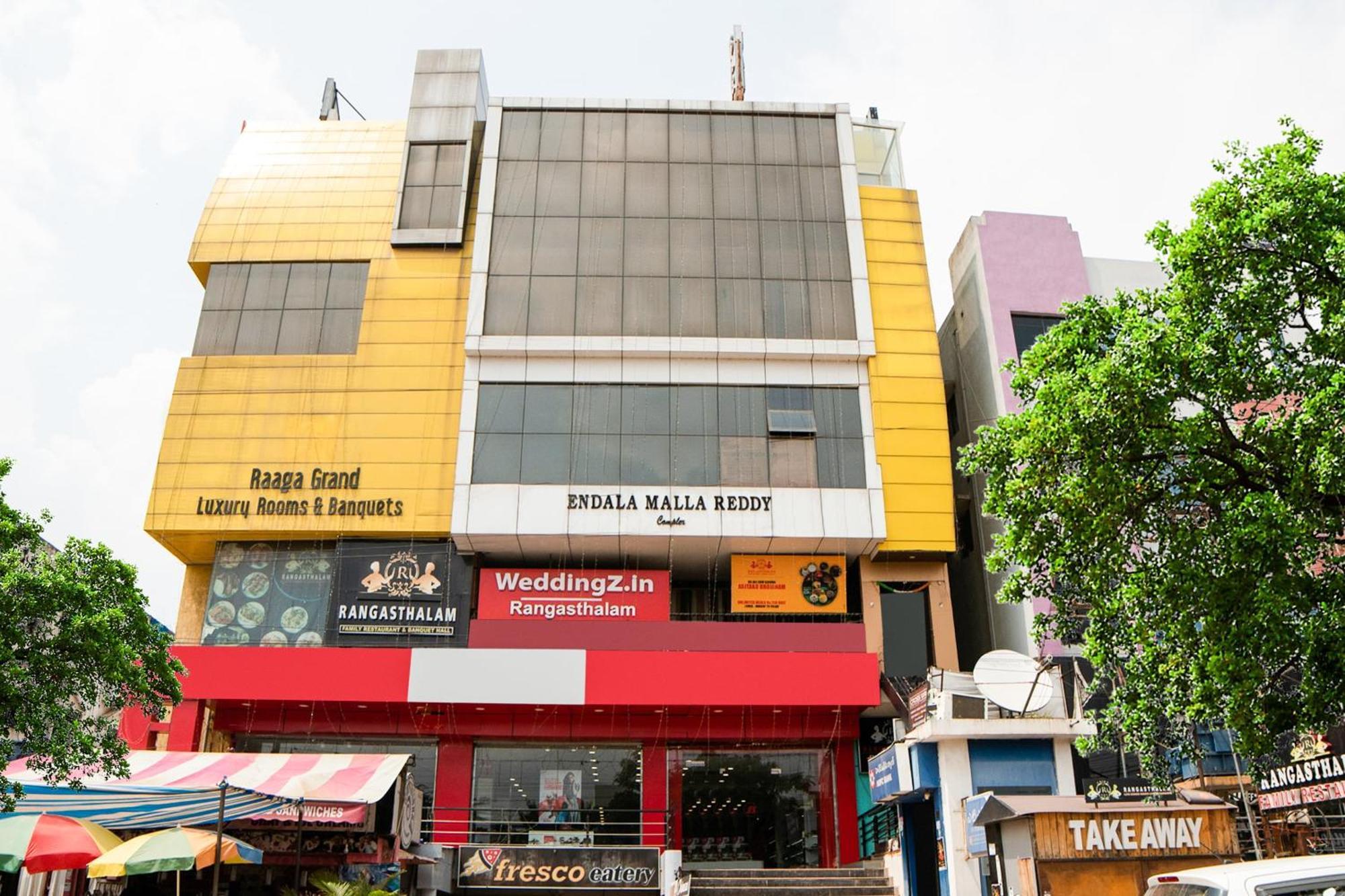 Super Capital O Raaga Grand Hotel Hyderabad Exterior foto