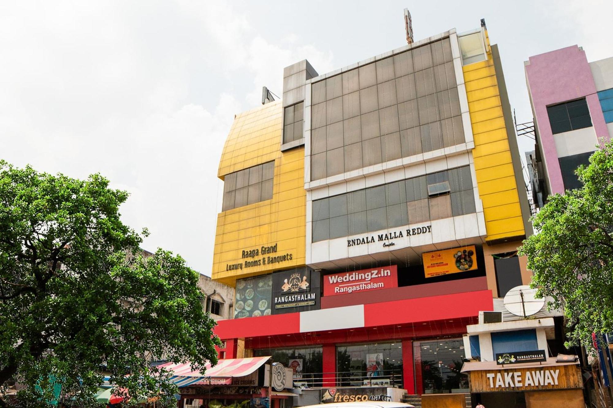 Super Capital O Raaga Grand Hotel Hyderabad Exterior foto