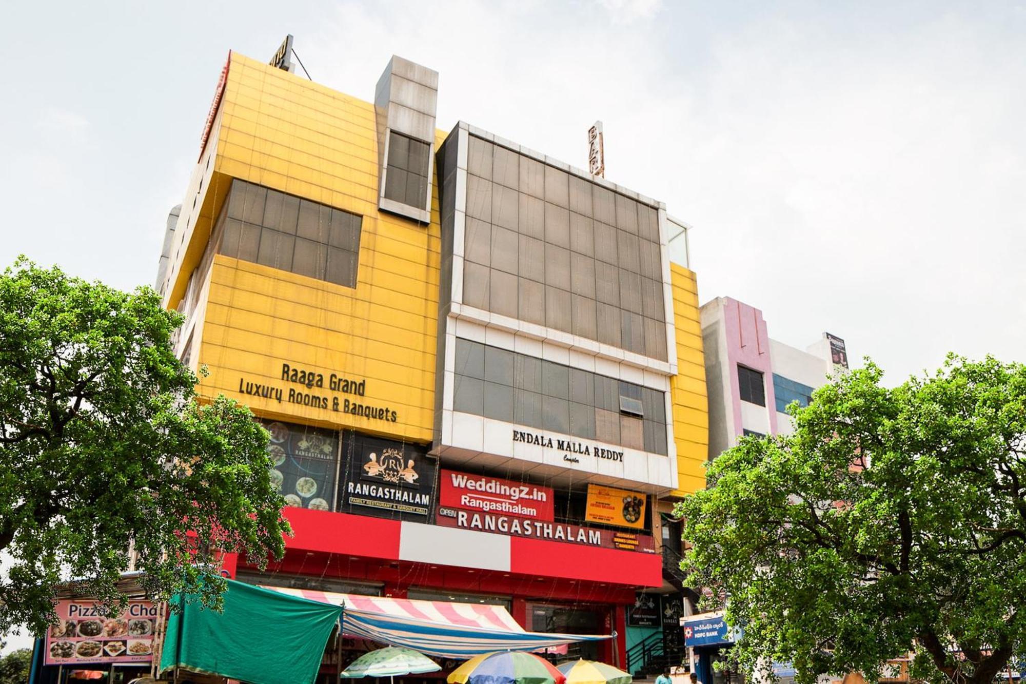 Super Capital O Raaga Grand Hotel Hyderabad Exterior foto